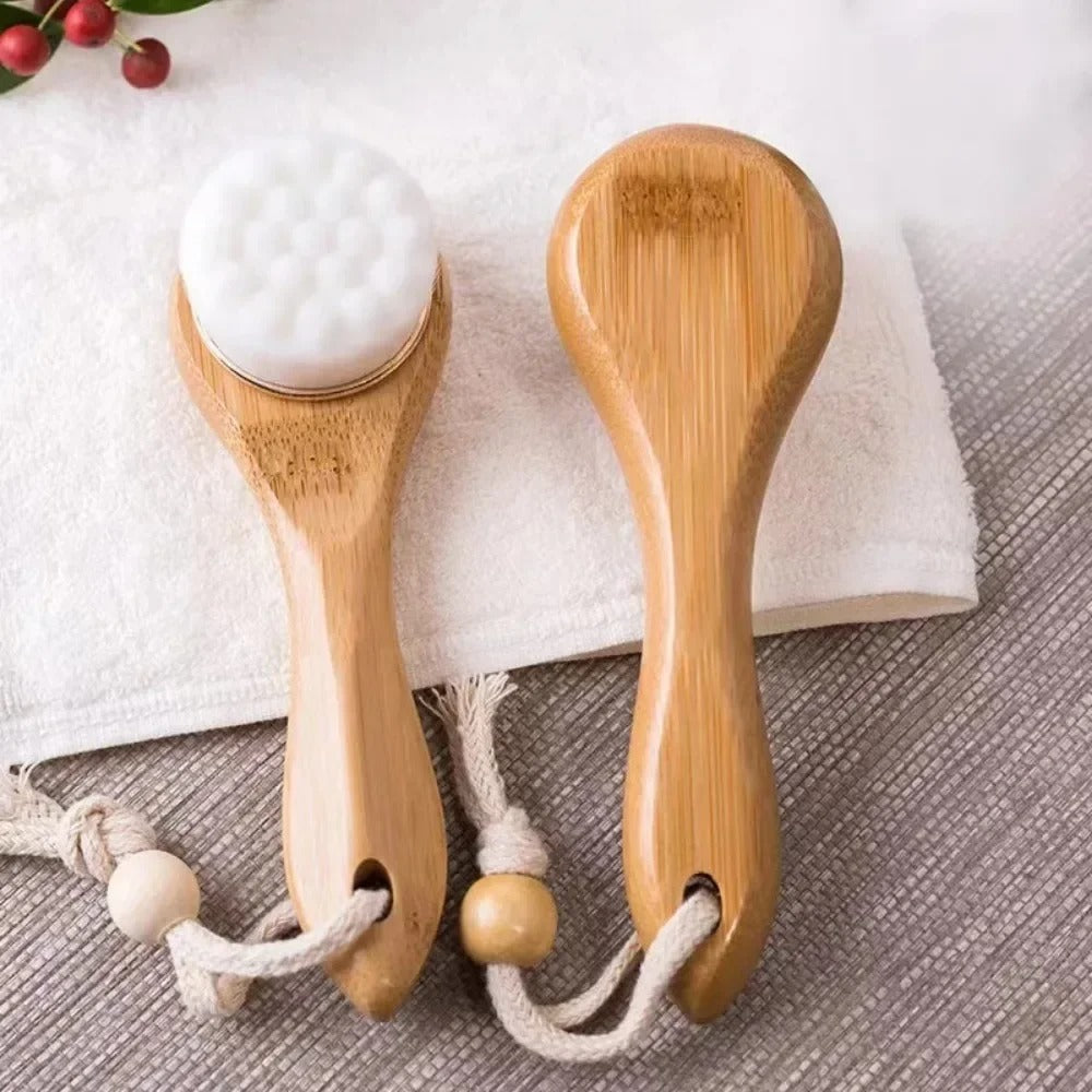 Eco Frendly Bamboo Face Cleaning Brush